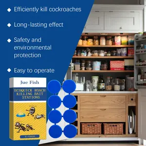 Cockroach Gel Bait Pest Control Kit - Powerful Insect Deterrent Cockroaches, Rodent Repellent Pouches, Cleaning Solution for Domestic Indoor Use (Kitchen, Dormitory) & Outdoor Home Care Supplies