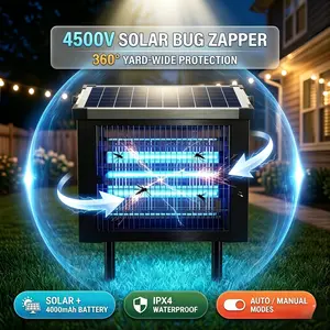 Heavy-Duty Pest Repellent Lighting Device, high-density light luring design, all-day available for food stalls, outdoor cafes, balconies and rural living spaces