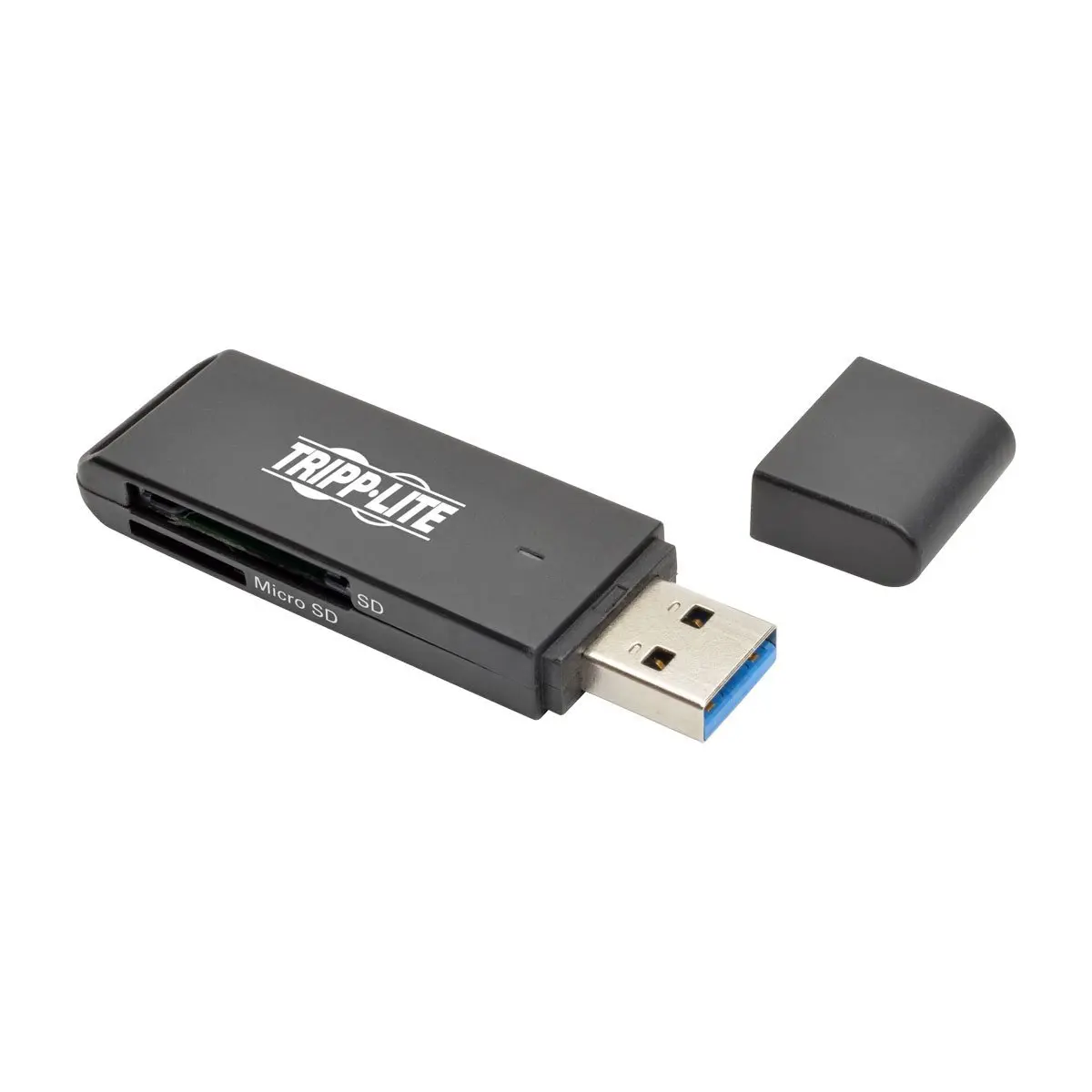 Tripp Lite USB 3.0 SuperSpeed SD & Micro SD Card Reader, USB3.0 Ultra HD Card Reader with 5 Gbps Transfer Speed, Usb3.0 Ultra Hd Card Readers