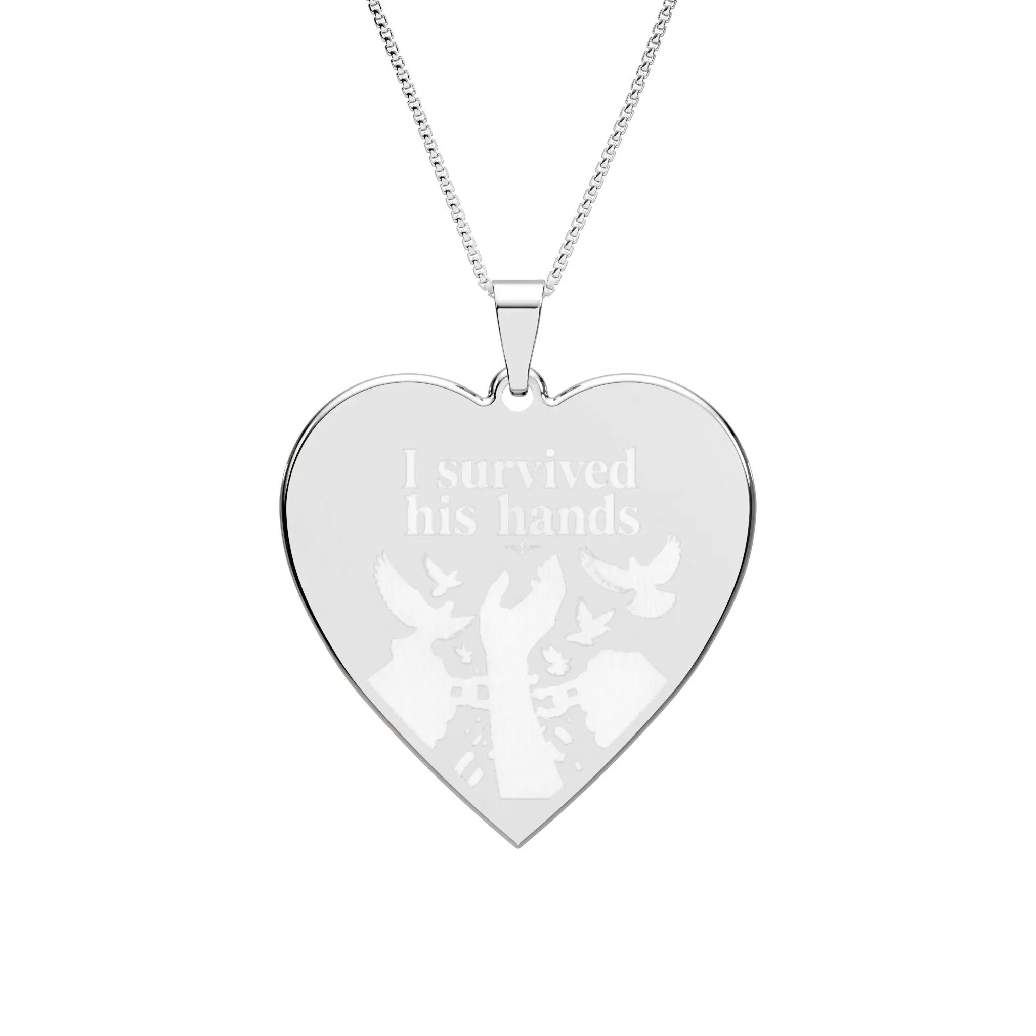 Heart Frame Photo Pendant | Heart-Shaped Photo Locket Necklace