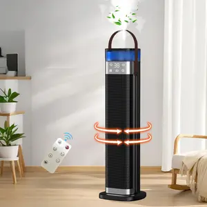 Space Heater with Humidifier PTC Fast Electric Heaters for Office & Large Rooms Quiet Portable 3 Modes Overheating Tip-Over Protection Ideal for Bedrooms