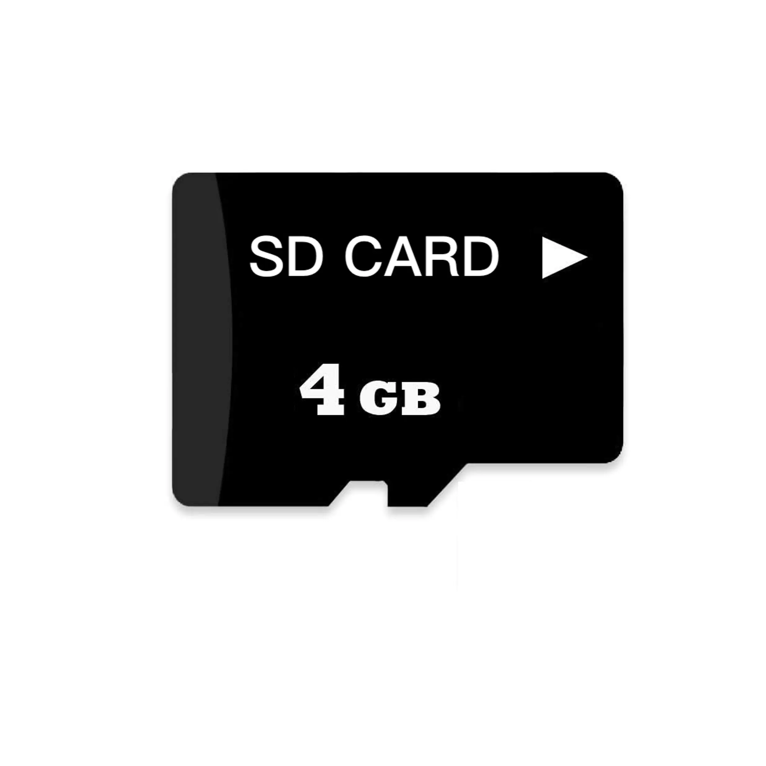 Factory Wholesale 4GB microSDHC Flash Memory Card, Bulk Packaging, SD Card Storage for Microscopes & Most Devices
