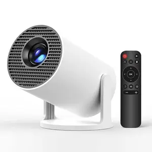 MAOMAO Projector, 4K UHD Pixi Beam Portable Projector Built-in WiFi and Bluetooth, 180° Rotatable Auto Keystone Correction, Eye-Friendly Design, for Reading, Playing, Home Theater