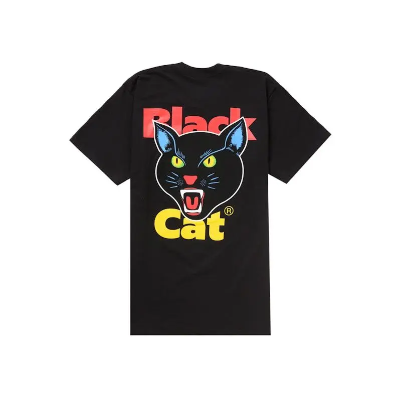 Supreme Men's Black Cat Tee (SS24) Black, from StockX
