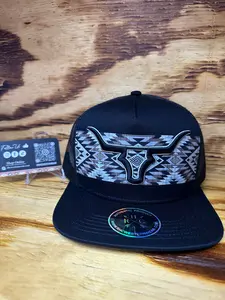RHC SnapBack Black Aztec - Elegant Design, Versatile Use, High-Quality Materials, Ideal for Everyday Wear