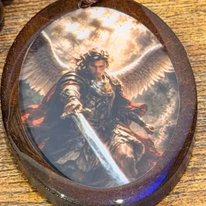 Rosario San Miguel Arcángel en madera