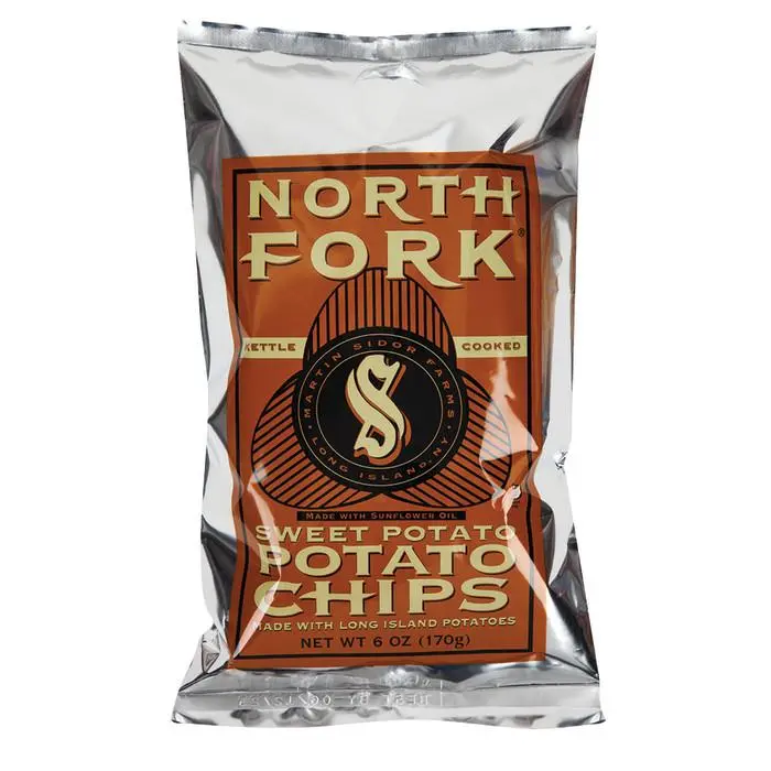 North Fork Kettle Potato Chips Sweet Potato 6oz 12ct