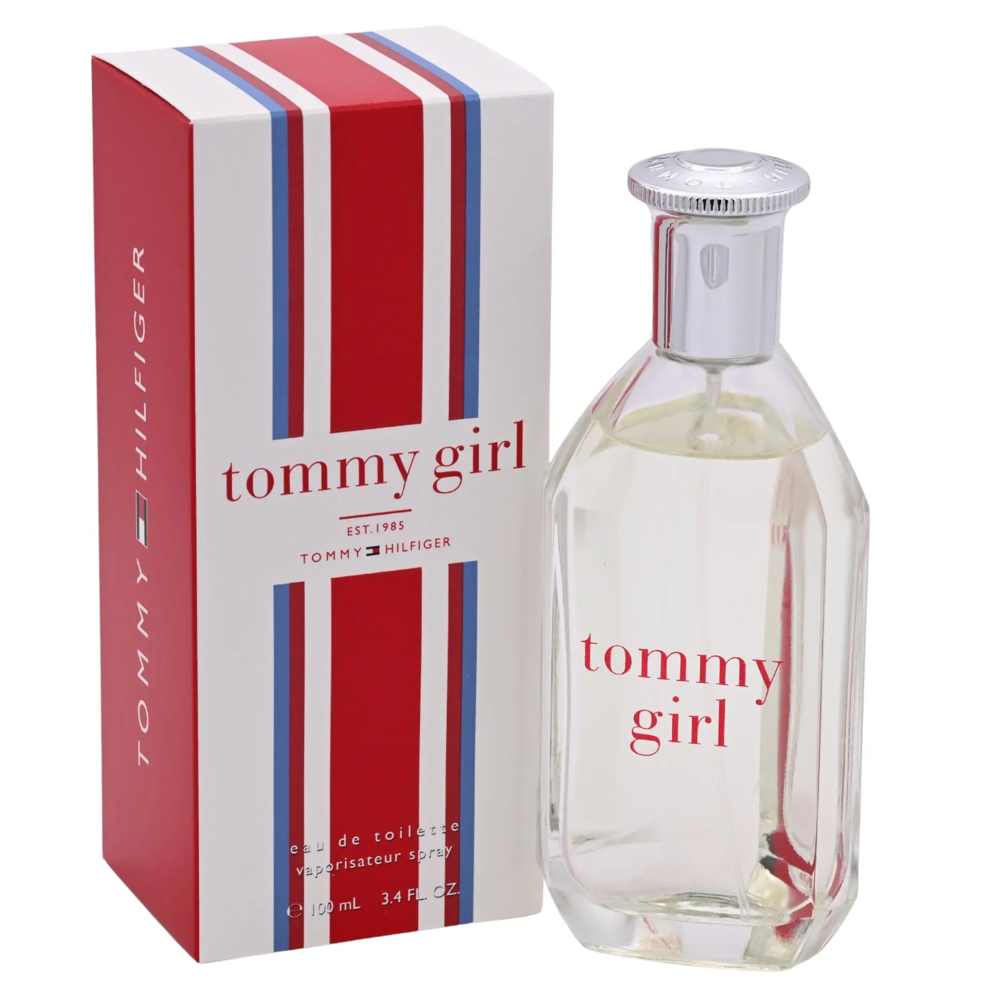 TOMMY HILFIGER Tommy Girl Women's Floral Fruity EDT - 3.4 fl oz Floral Scented Citrus Fragrance, Daily Wear Perfume with Sprayer, New in Box Single Item, Floral Scented Fragrance