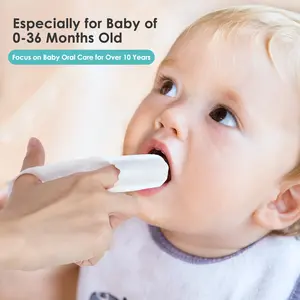 Toddler Baby Dry Wipes, Baby Newborn Tongue Cleaner, 60PCS Disposable Infant Wipes Clean Baby Mouth,Gauze Gum Cleaner Toothbrush Baby Oral Cleaning Stick Dental Care