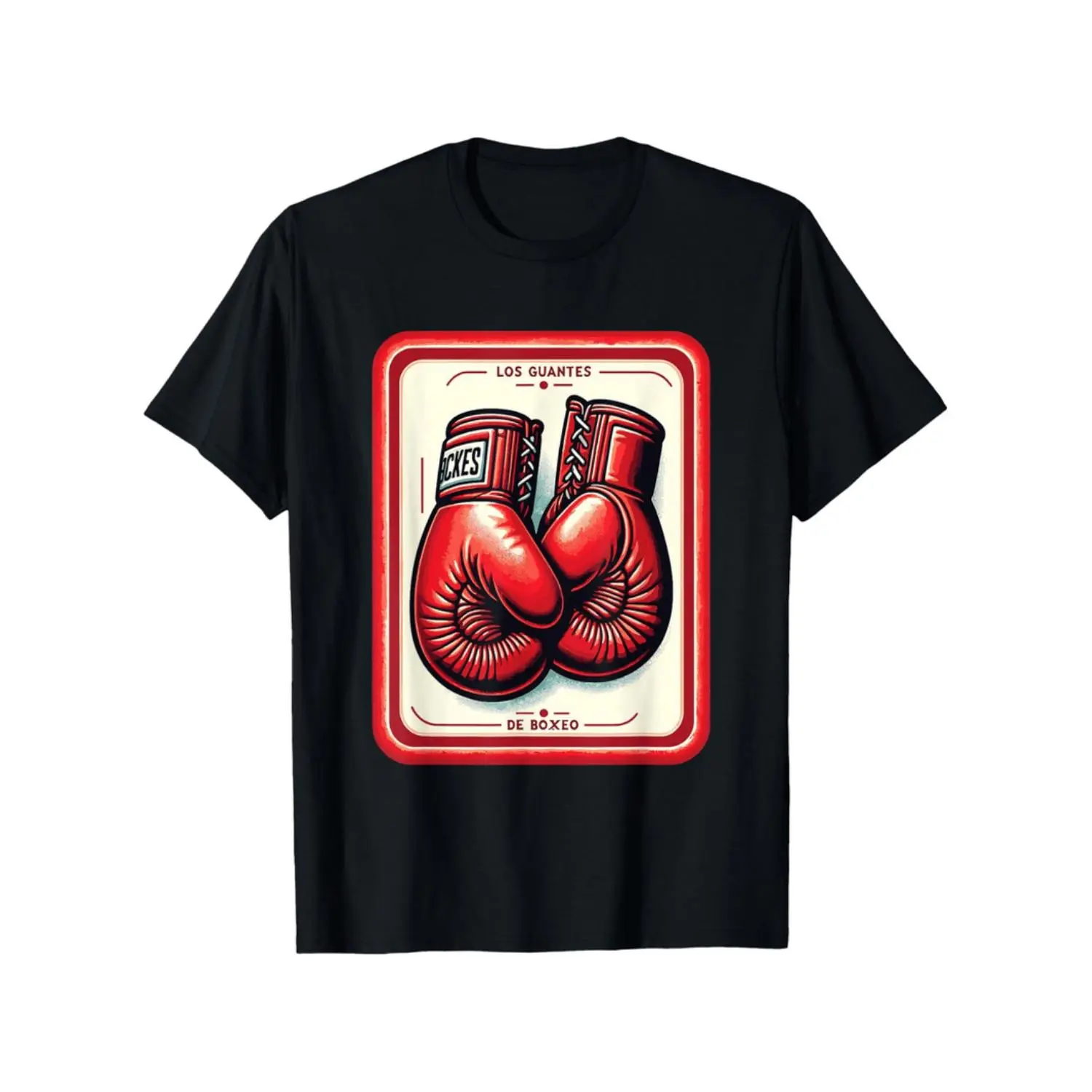 Men's Vintage Boxing Graphic T-Shirt - 100% Breathable Cotton Casual Lightweight Top, Casual Menswear for Introverts' Daily Wear, Breathable Cotton Graphic, Round Neck, Print, None, Tshirt, Shortsleeve, Loose Fit, All Seasons, Machine Washable, Normal Typ