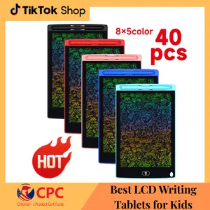 40-Pack 8.5" LCD Writing Tablets Reusable Doodle Boards for Kids Interactive Learning Artistic Expression Affordable Classroom Teaching Tools Bulk Purchase Benefits School