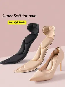 Anti-Slip Heel Protectors, Insoles for Pointed High Heels and Sports Shoes (size 35-40 Adjustable), Women's and Men's Casual Wear