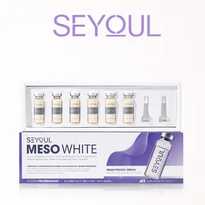 Seyoul Meso White Serum – Skin Tone Care & Radiance Support, Stem Cell & Collagen Complex, 6 Vials x 5ml