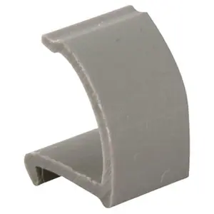 Prime Line P 7872 72 in. Snap In Rigid Vinyl Glass Retainer - Gray- Pack Of 25
