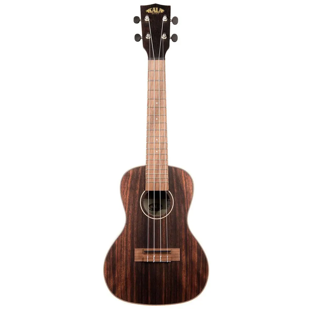 Kala Satin Striped Ebony Concert Ukulele