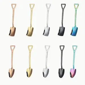 10-10-Piece Set of High-Quality Stainless Steel Dessert Spoons