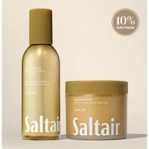 Saltair Golden Hour Body Duo - Radiant Sunflower, Juicy Pineapple & Fresh Coconut