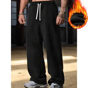 Men’s solid-color fashion joggers with a drawstring design and fleece lining—warm and versatile for all seasons. Slow-jogging/running joggers available in couples’ styles. A trendy men’s wardrobe essential that pairs well with anything.