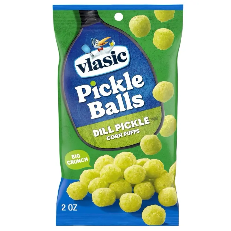 Vlasic Pickle Ball Puffs - Snack - Chips Crispy Crunchy