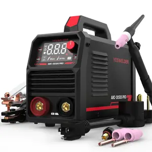 YESWELDER ARC-205DS-PRO 205Amp Stick Welder with Lift TIG Torch | 110/220V Dual Volts MMA Welding Machine | Hot Start, Arc Force, Anti-Stick & VRD YESWELDER ARC-205DS-PRO 205Amp Stick Welder with Lift TIG Torch | 110/220V Dual Volts MMA Welding Machine | Hot Start, Arc Force, Anti-Stick & VRD
