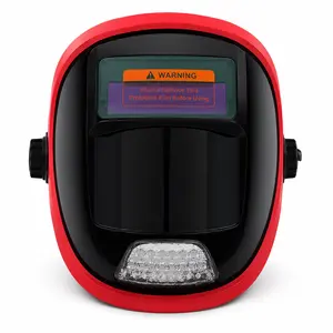 Green Auto Darkening Welding Helmet – Solar Powered TIG MIG ARC Hood, Adjustable Shade 4/9-13, Vented Hard Hat with LED Light, Plasma Cutting & Grinding Ready