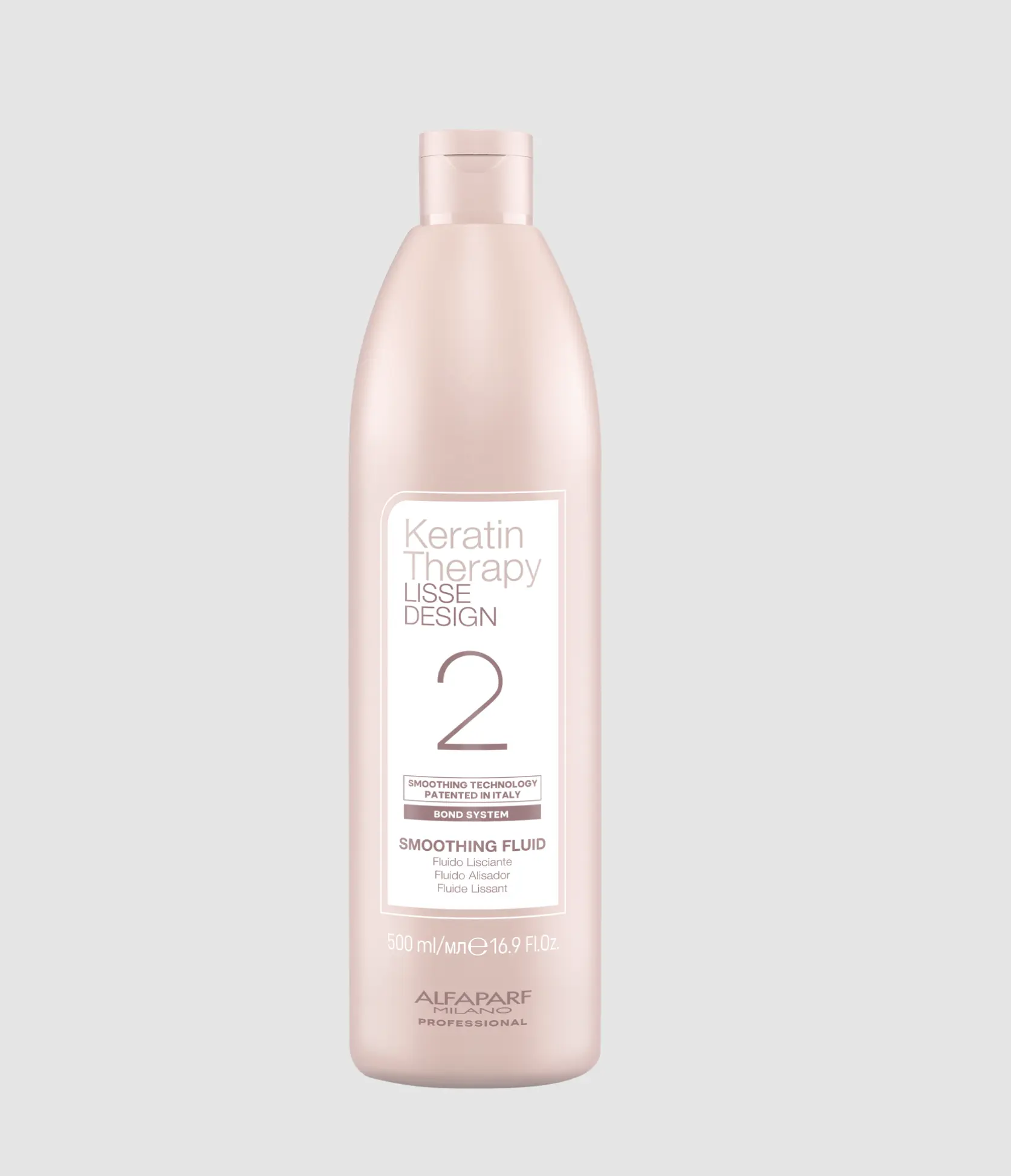 Lisse Design Keratin Therapy Haircare Smoothing Fluid, Moisturizing Oil Repair Treatment, 2 x 16.9 Fl Oz