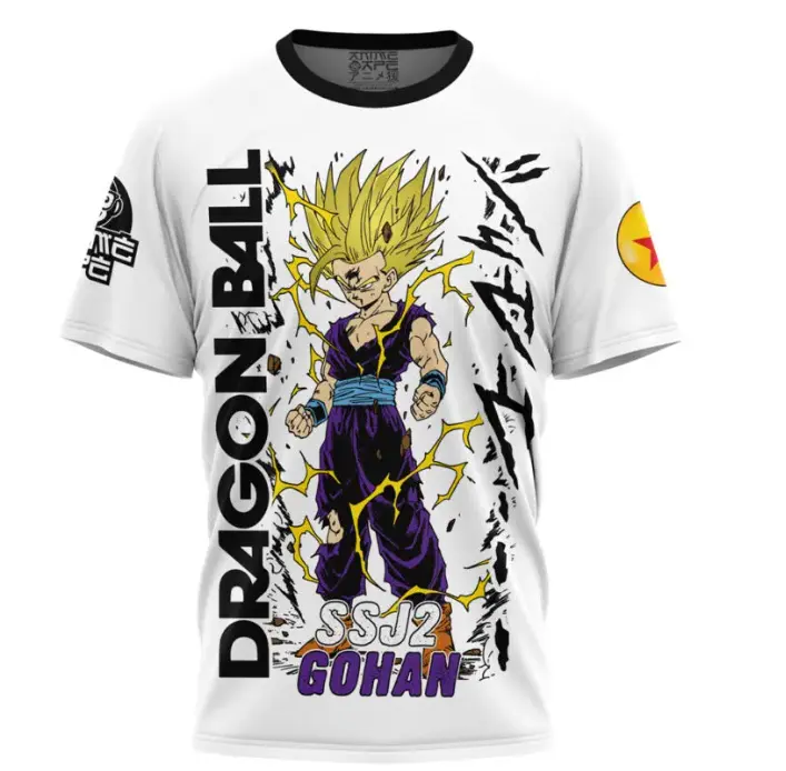 super saiyan gohan dragon ball Z t-shirt All-Over Print