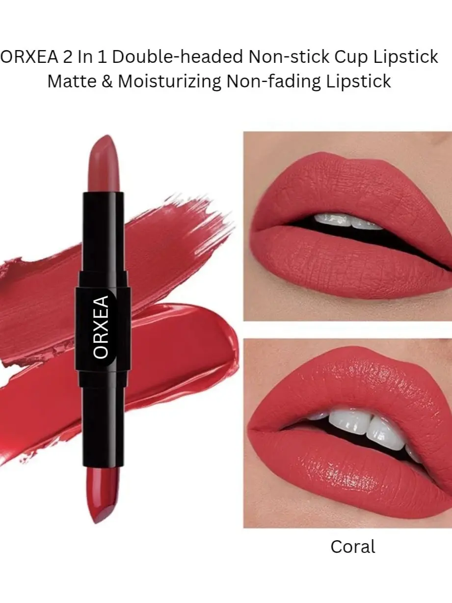 ORXEA 2 in 1 Double Headed Lipstck Color Coral #11