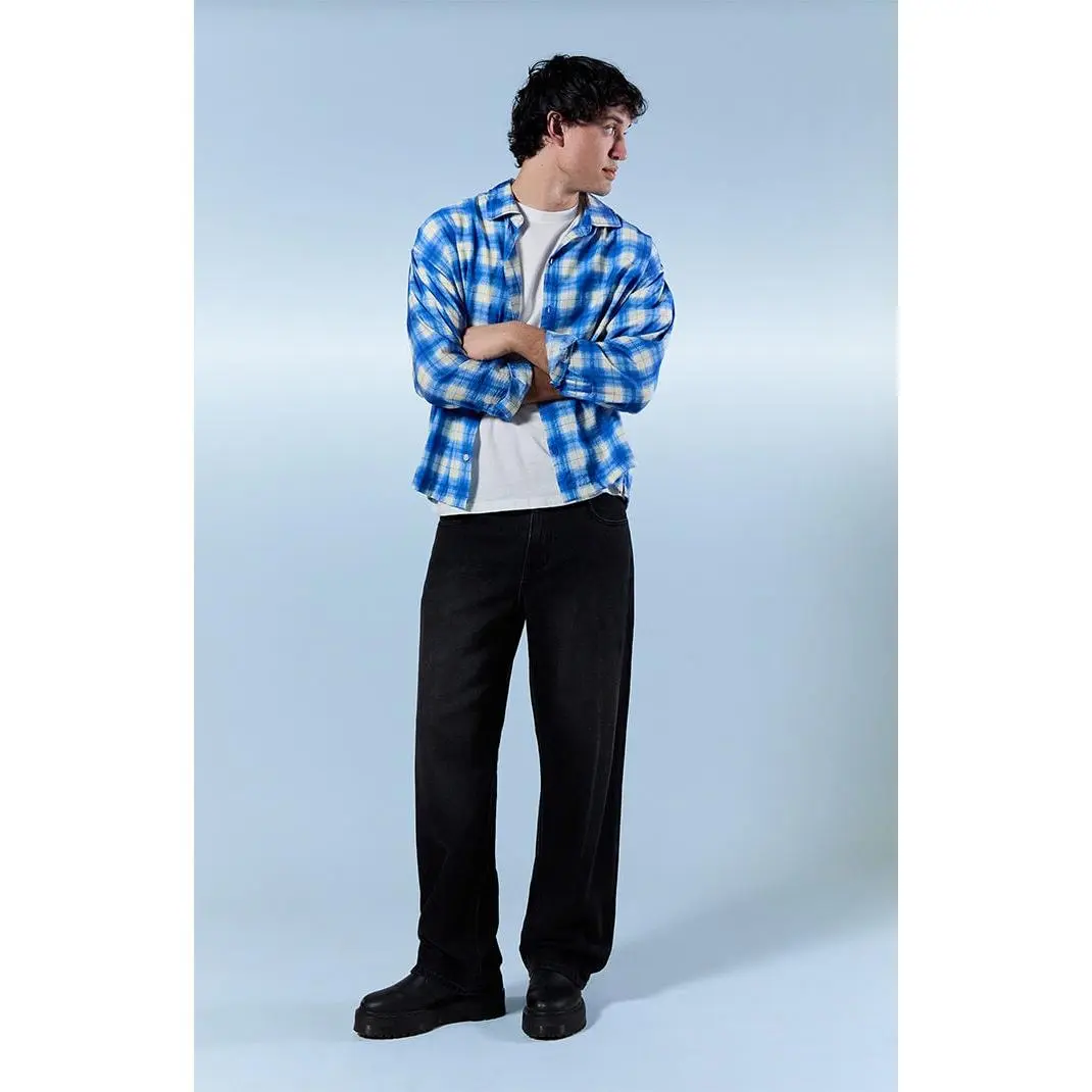Pacsun Men's Dylan Baggy Jeans Washed BlackÂ