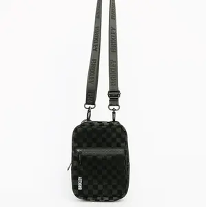 Shadow Checkered Crossbody Sling