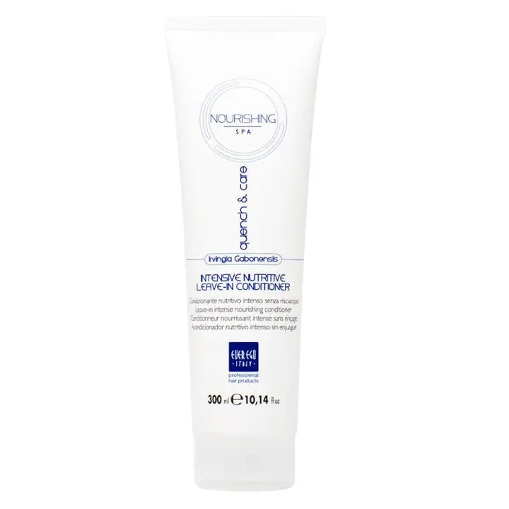 Ever Ego Quench and Care Intensive Leave-In Conditioner - Silky, Intense Weightless Haircare Treatment to Hydrate, Nourish, Restructure, and Anti-Frizz Dry, Damaged Hair, Frizz Control, Detangling, Adults, Color & Chemically Treated, Hydrating, Moisturizi