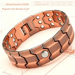Men's bracelet, super strong magnetic bracelet, adjustable design men's accessories