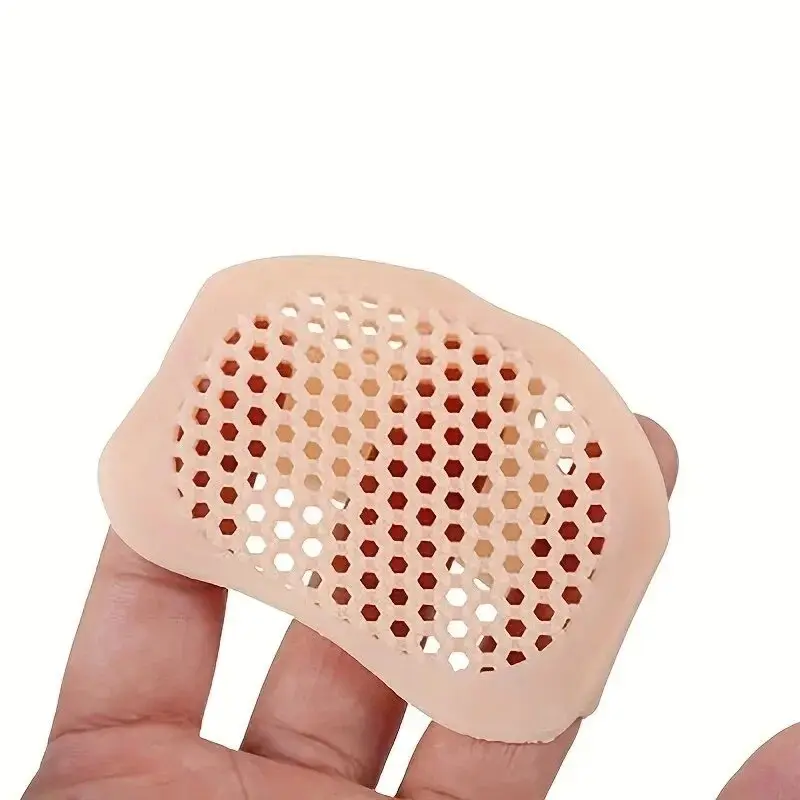 2pcs Silicone Shoe Insoles Toe Separator, Hallux Valgus Correction Orthopedic Foot Care, Adjustable Big Toe Support Pad