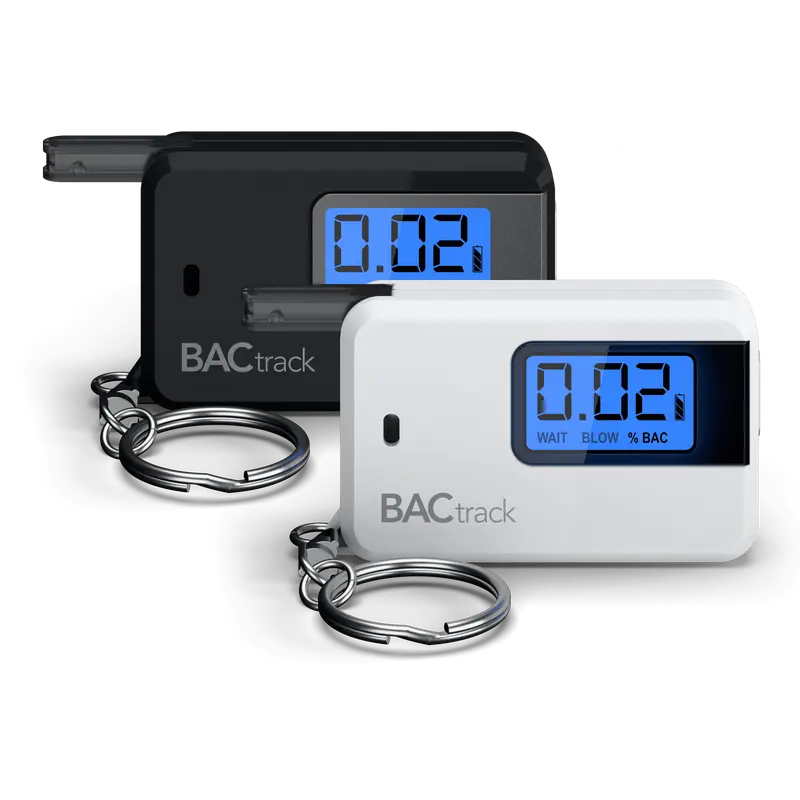 BACtrack Go Keychain Breathalyzer | Ultra-Portable Pocket Keyring Alcohol Tester for Personal Use | BAC Reader