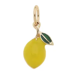 PREORDER 7/1: 3-D Lemon Charm in Yellow