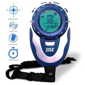 Handheld Track Watch, Digital Compass, 42-Lap Memory, Shower Proof