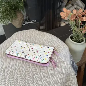Pre-owned Louis Vuitton Canvas Bag Accessories Multicolor Wallet, Bag Accessory for Luggage & Bags Collection