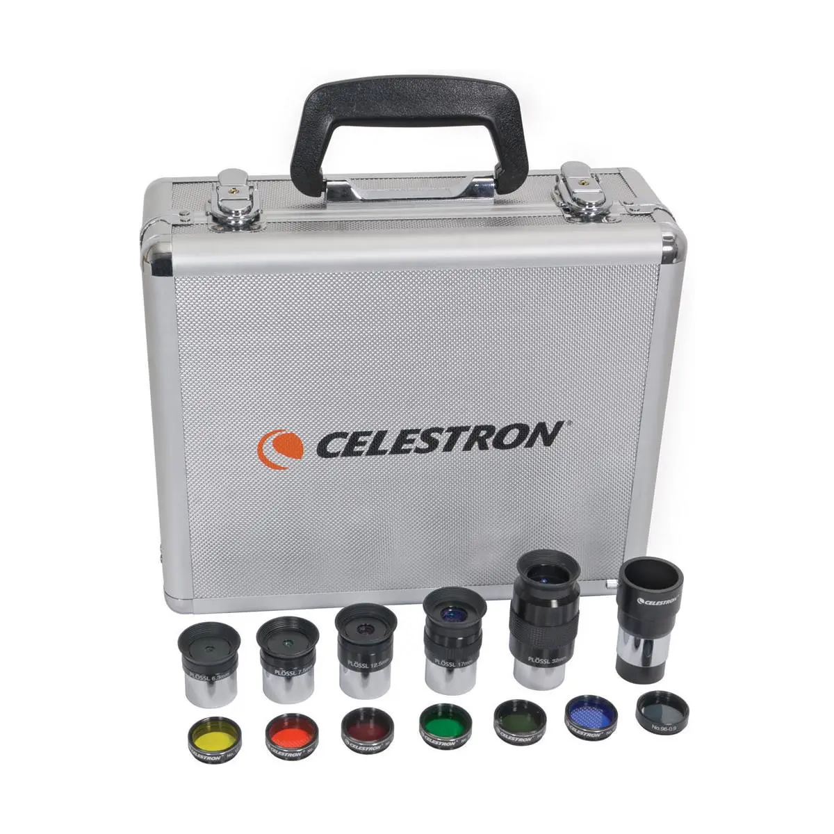 Celestron Accessory Kit with Five 1.25" Plossl Eyepieces, 2x Barlow and Filter Set