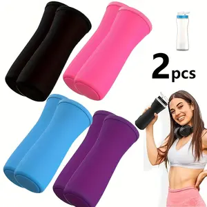 [cirkul Water Bottle Set], Outdoor Sports & Fitness Insulated Bottles Compatible with 22oz Plastic & Stainless Steel, Rubber Material