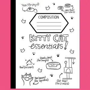 Kitty Cat Notebook