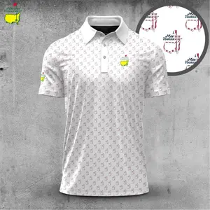 Masters Inspired America Golf Polo Shirt 2026 Mens Performance Style