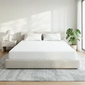 Gel Memory Foam Mattress Queen Twin Size Medium Firm 5-12 Inch Breathable Pressure Relief No Glass Fiber Compressed Easy Setup pocket spring queen mattress Multi-Level