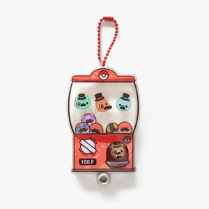 Gentlemon Gachapon Fillable Shaker Keychain (4")