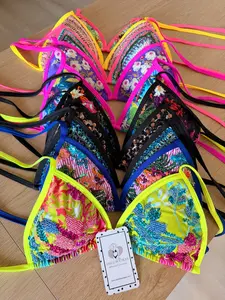 Mix Match Handmade Beaded Bikini Tops