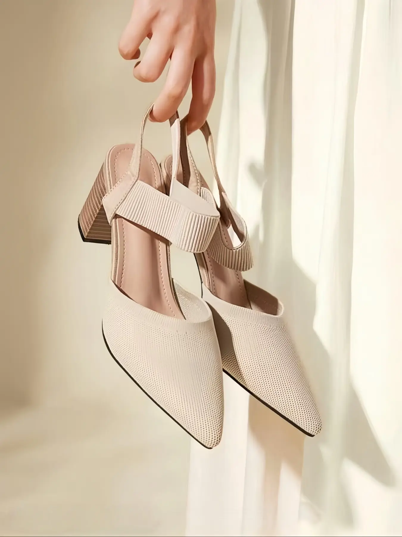 Beige.