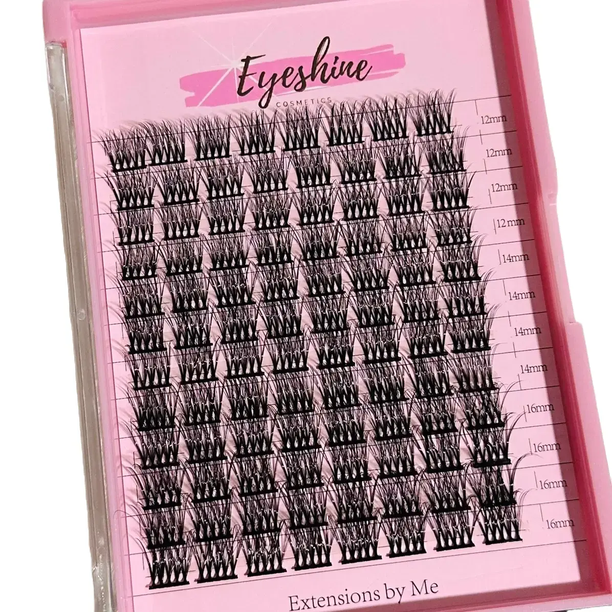 Eyeshine Kitty lash (black12-16mm) CLUSTERS ONLY glue sold separately