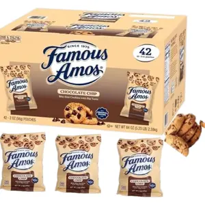 Famous Amos Cookies - Delicious Snack for All Occasions Chip Cooky Chocolate