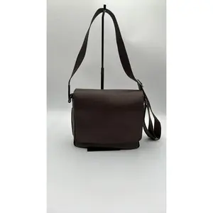 Pre-owned Louis Vuitton Leather Luxury Bags & Accessories Roman PM Messenger Bag, Brown Date Code: DU0124T. Entrupy ID: GG4K3TW.