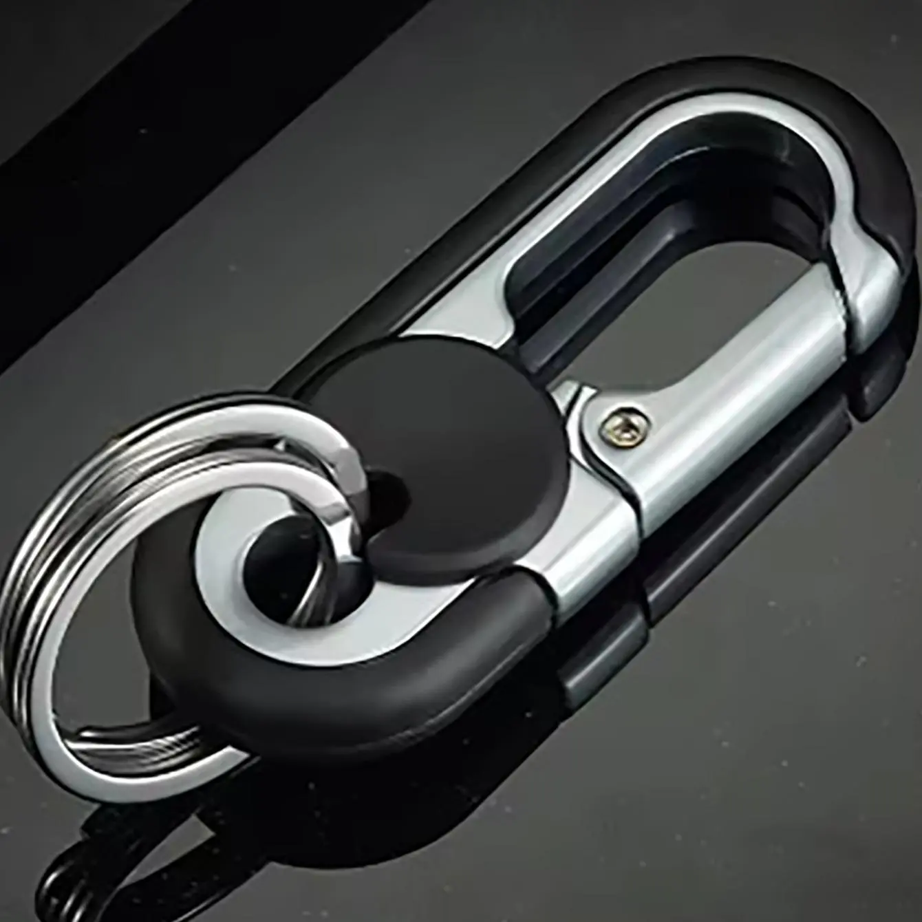 Premium Men's Business Waist Keychain Clip for Car and Motorcycle Key Fob, Creative Design for Electric Vehicles, Durable and Stylish Key Holder, Keychain Carabiner, Car Key Chains
