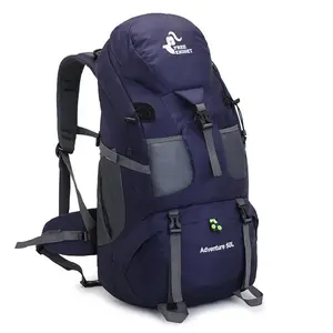 50L mountaineering bag professional outdoor backpacking sports men's and women's backpack large capacity light hiking mountain climbing travel bag